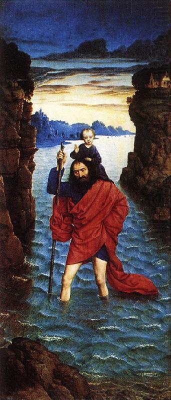 Saint Christopher, Dieric Bouts